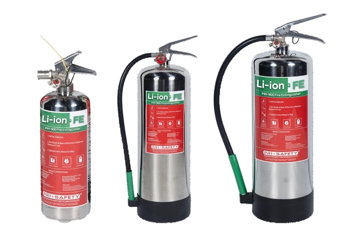Lithium-Ion Fire Extinguisher